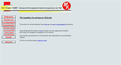 Desktop Screenshot of max-kruppa.de