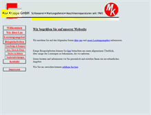 Tablet Screenshot of max-kruppa.de